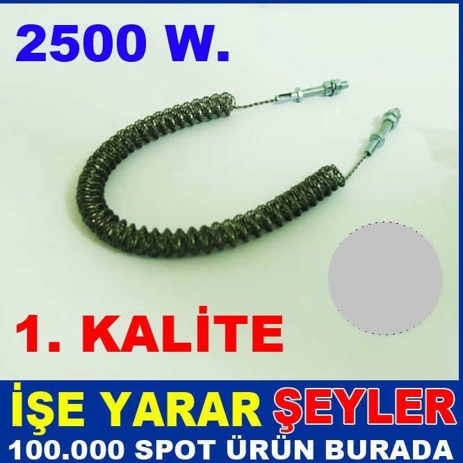 UFO TİPİ İNFRARED SOBALARA RESİSTANS TELİ 2500W MÜKEMMEL ISITICI ÖZELLİKLİ ORJİNAL UFO SOBA TELİ