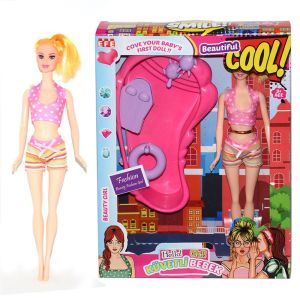 Oyuncak Manken Bebek Havuzlu