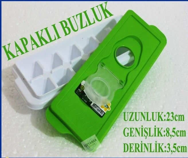 SU SIZDIRMAZ 12 BÖLMELİ YENİ KAPAKLI BUZLUK