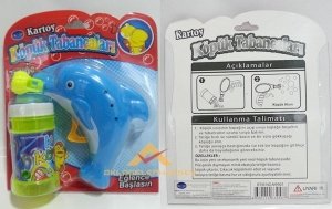 Ücretsiz Kargo DALDIRMA SİSTEMLİ MANUEL KÖPÜK EĞLENCESİ TABANCA