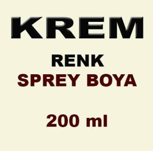 1.KALİTE BÜYÜK BOY 200-250ml SPREY BOYA KALICI ETKİLİ RENK SEÇENEKLERİYLE TÜM RENKLER MEVCUT -1 krem