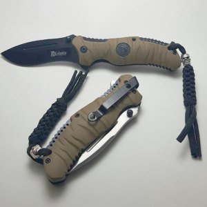 Columbia FST-3000B USMC Paracord Tactical Knife Av Kamp Çakı Bıçak Plastik Saplı Avcı Bıçağı