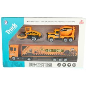 Oyuncak Tır ve 2 li İnşaat Araçları Oyun Seti 1 Adet Fiyatıdır