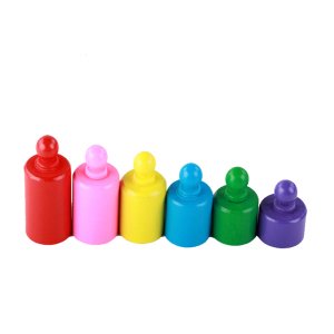 Aslanlı Terazi Renkli Ahşap Okul Öncesi Zeka Geliştirici Eğitici Oyuncak