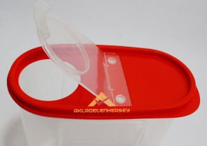 RENKLİ KAPAKLI ERZAK 1,7 LİTRE SAKLAMA KUTUSU