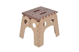 Katlanır pratik tabure 130kg taşır h:30cm