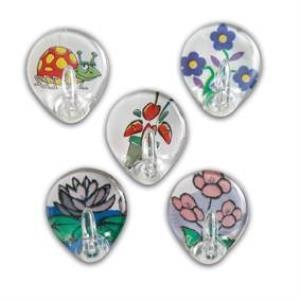 5 ADET SAĞLAM DAMLA ASKI RESİMLİ-ŞEFFAF