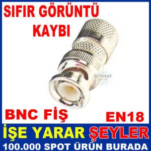 BNC PROFESYONEL JACK JAK KAMERA KABLO FİŞİ