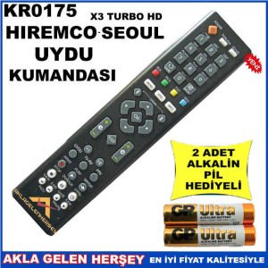 HİREMCO UYDU CİHAZI Receiver KUMANDASI KR0175