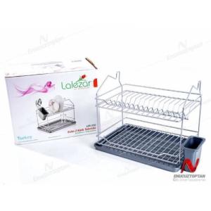 Lalezar İki Katlı Bulaşık Sepeti Tabaklık Bulaşıklık lzr-558