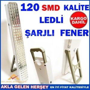 Ücretsiz Kargo MASTER-37 SMD PARLAK 120 LEDLİ ŞARJLI FENER KD