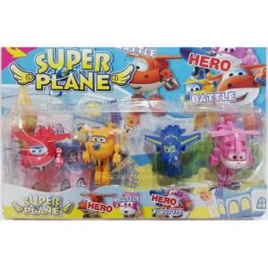 DÖRTLÜ HARİKA KANATLAR DÖNÜŞEN OYUNCAK UÇAK SETİ