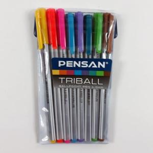 8 Farklı Renkte Pensan 16 cm Kaliteli Kalem