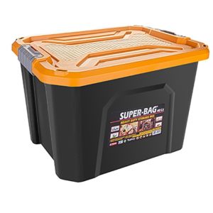 ASR-4045 Superbag Saklama Kutusu Renkli Kapak 40 LT