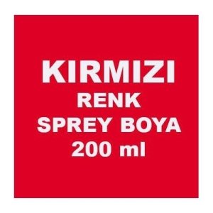 BÜYÜK BOY 200-250ml KALICI SPREY BOYA FARKLI RENK SEÇENEKLERİ
