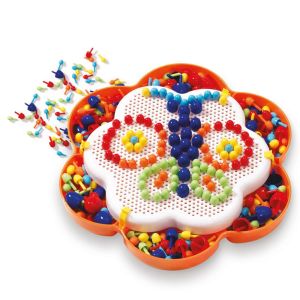 Dede Oyuncak Mozaik Çivi Oyunu 260 Parça