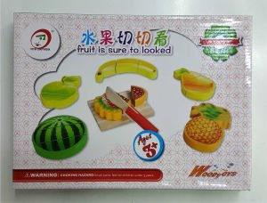 Ahşap Meyve Kesme Oyunu. 100% Doğal Ahşap Toksik İçermeyen Boya İle Çocuklarınıza Sağlıklı Eğlence