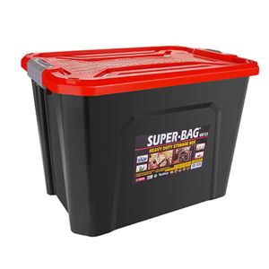 ASR-4046 Superbag Saklama Kutusu Renkli Kapak 60 LT