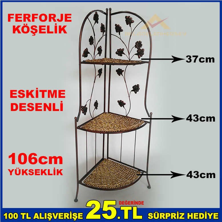 ESKİTME METAL FERFORJE AÇILIR KAPANIR KÖŞELİK