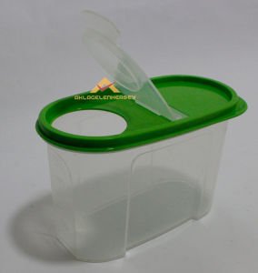 RENKLİ KAPAKLI 1,2 LİTRE ERZAK SAKLAMA KUTUSU