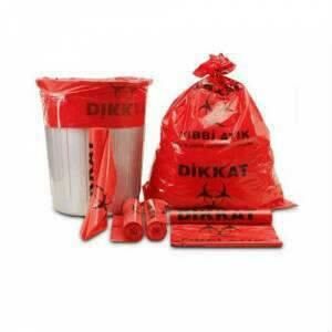 Tıbbi Atık Poşeti Orta Boy 65x80cm 470 gr - Tıbbi Çöp Torbası