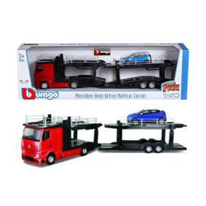 Burago 1:43 Street Fire Mercedez-benz Multicar Taşıyıcı Araç