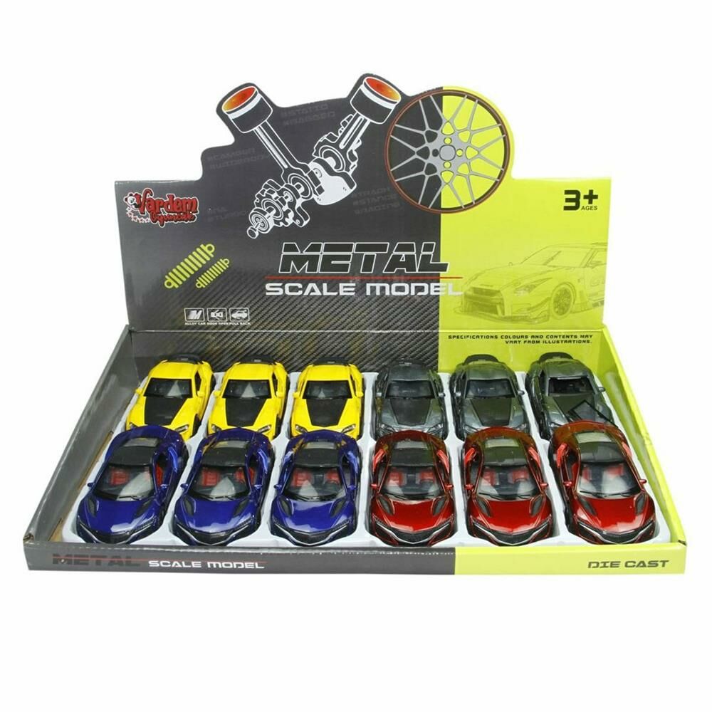 3691C ÇEKBIRAK 1:36 METAL SPOR ARABA -VRD