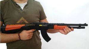 GERÇEK BOYUTTA KELEŞ MODEL BONCUK ATAN TÜFEK