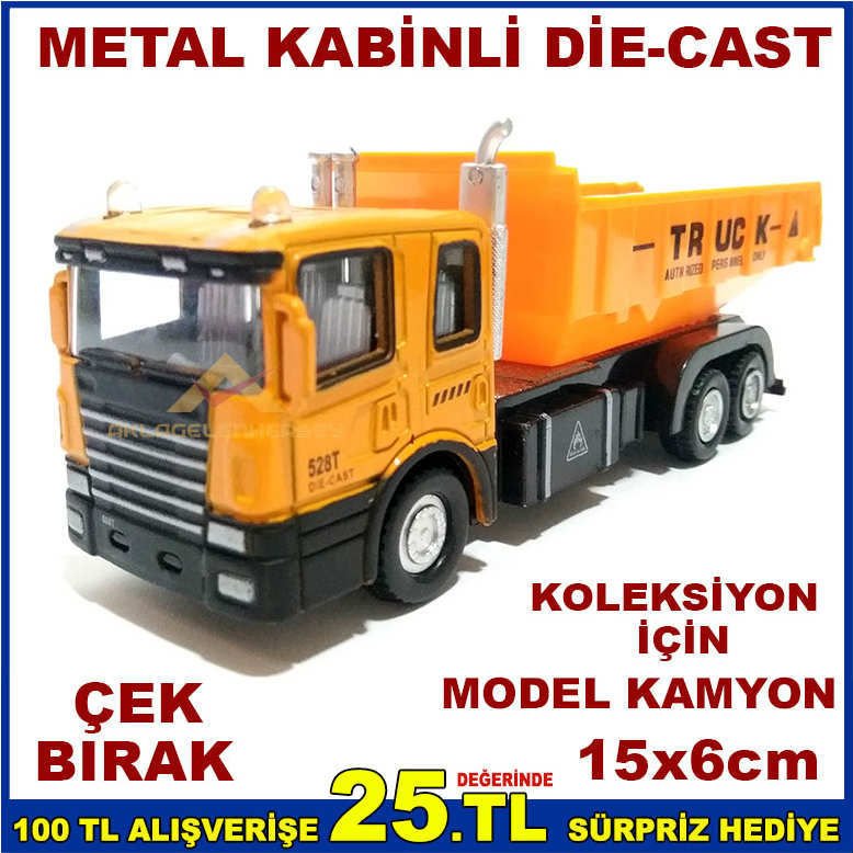 METALKABİN DEİ-CAST KOLEKSİYON İÇİN MODEL KAMYON