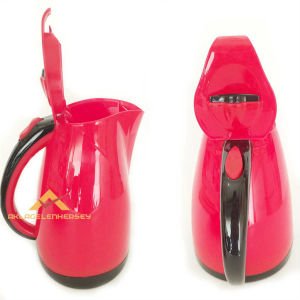 RAKS 1.7L KIRMIZI GÖVDELİ GİZLİ REZİSTANS KETTLE