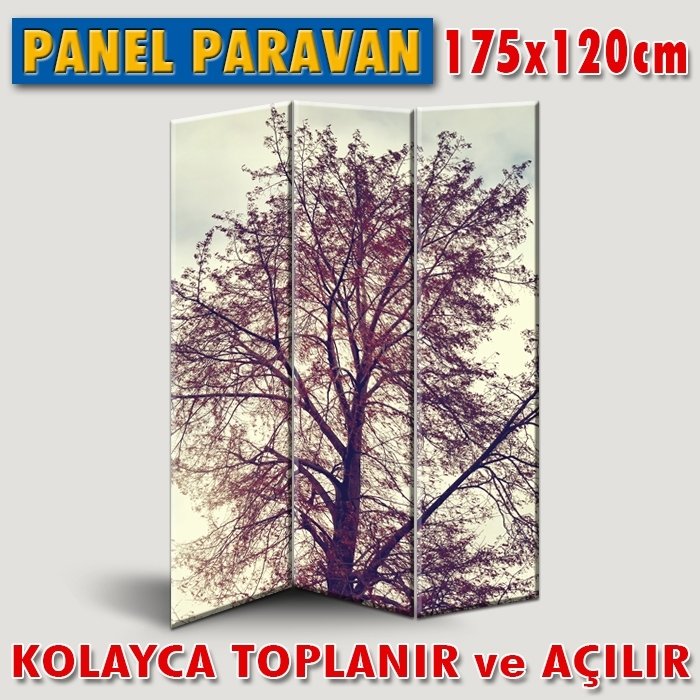 GÖRSELLİ KATLANIR PANEL BÖLME SİSTEMİ - YALNIZ AĞAÇ