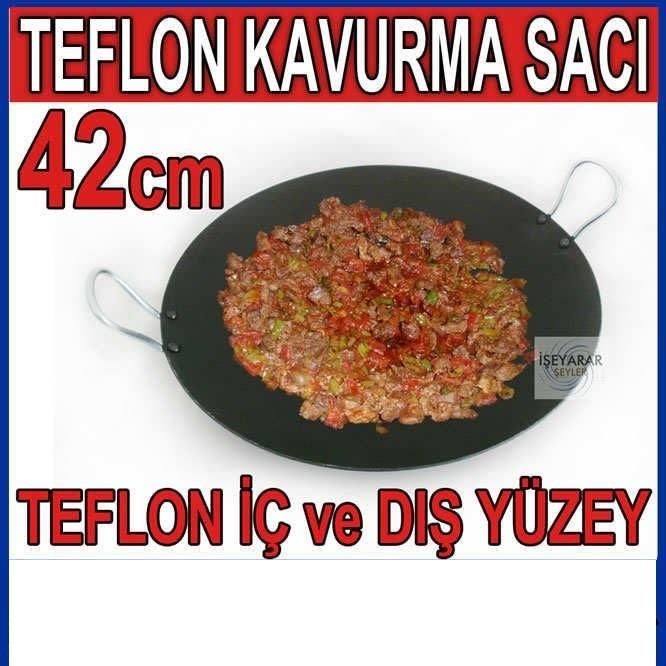 Tashan Teflon Kavurma Sac Tavası 42cm Yanmaz