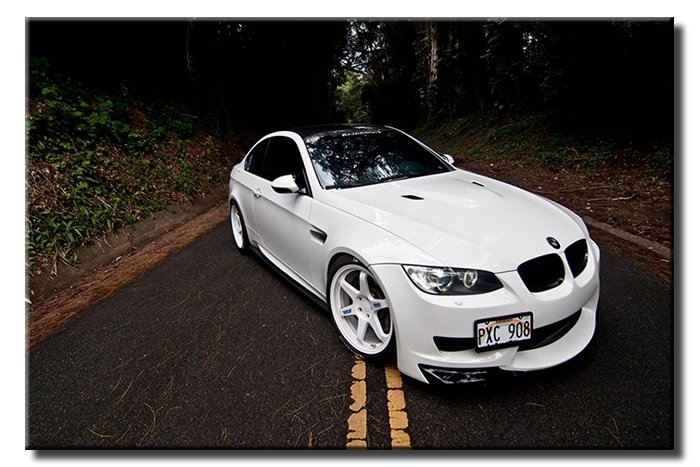 DRİFT KRALI BMW 6 değişen ölçü ORİJİNAL KANVAS TABLO