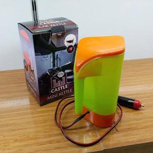 Castle Araç İçi Su Isıtıcı Kettle 24V Çakmaklık Girişli Kettle
