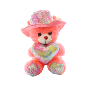 Şapkalı Ayı Peluş Oyuncak 40 cm