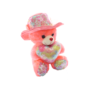 Şapkalı Ayı Peluş Oyuncak 40 cm