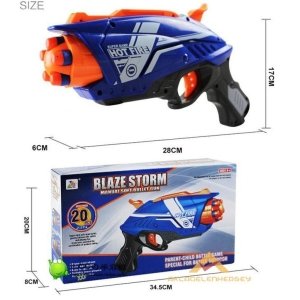 Ücretsiz Kargo NERF STYLE 20 DART OTOMATİK 5 KAFALI TABANCA