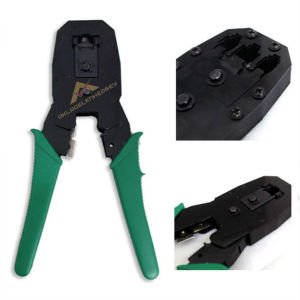 TELEFON ÇAKMA PENSESİ 4-6-8 MODÜLER KONNEKTÖR İÇİN NETWORK ÇAKMA PENSESİ 20X10cm 3 AĞIZLI