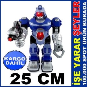 MEKANİK YÜRÜYÜŞ SES VE IŞIKLI ROBOT OYUNCAK KD
