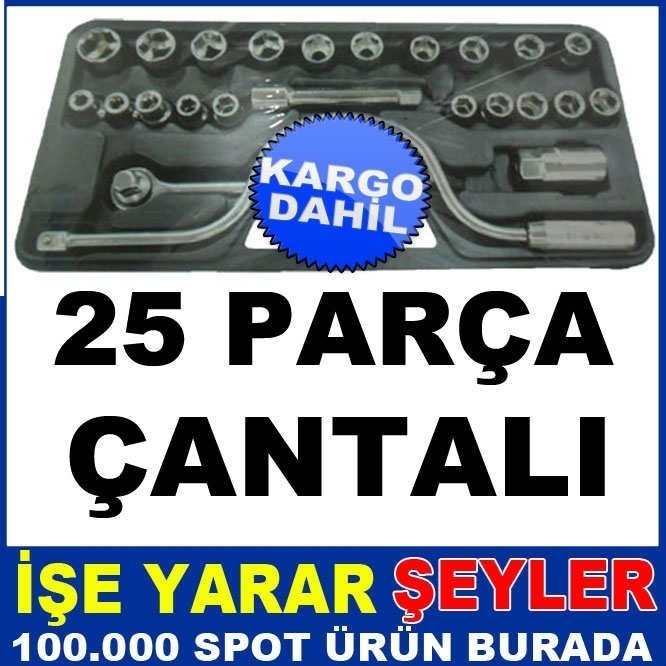25 PARÇA KUTULU PASLANMAZ LOKMA TAKIMI SETİ KD