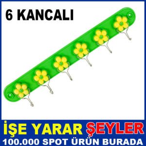 6 KANCALI KALP-PAPATYA MODEL MUTFAK BANYO ASKISI