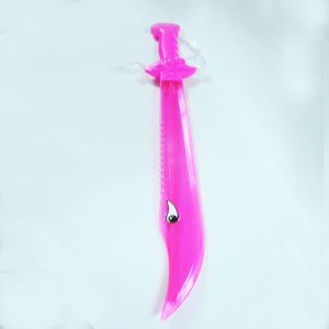 Işıklı ve Sesli Zararsız Oyuncak Kılıç - Savaş Oyuncakları 60 cm Uzunluğunda