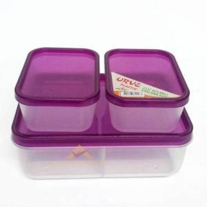 3lü Set Pratik Kullanım Beslenme Kutusu, Kabı