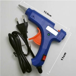 ANAHTARLI SICAK SİLİKON TABANCASI 7mm ÇUBUK İÇİN