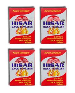 4 Adet Baca Temizleyici Bacaları Anında Açar Sihirli Kurum Giderici Şömine Temizleme Isıtmaya Katkı