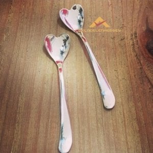 PASLANMAZ ÇELİK KALP MODEL 6 DONDURMA KAŞIĞI KD