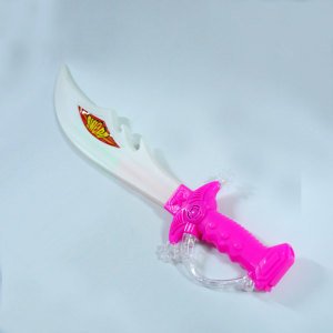 Işıklı ve Sesli Zülfikar Modeli Kılıç Zararsız 58 cm Uzunluğunda - Savaş Oyuncakları