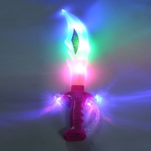 Işıklı ve Sesli Zülfikar Modeli Kılıç Zararsız 58 cm Uzunluğunda - Savaş Oyuncakları