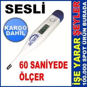 ACURA AC-1000 SES DİJİTAL ATEŞ ÖLÇME CİHAZI KD