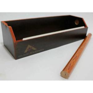 Ahşap Streçlik  Folyoluk İle 300 Mt Gıda Streci 2li Set Birlikte 